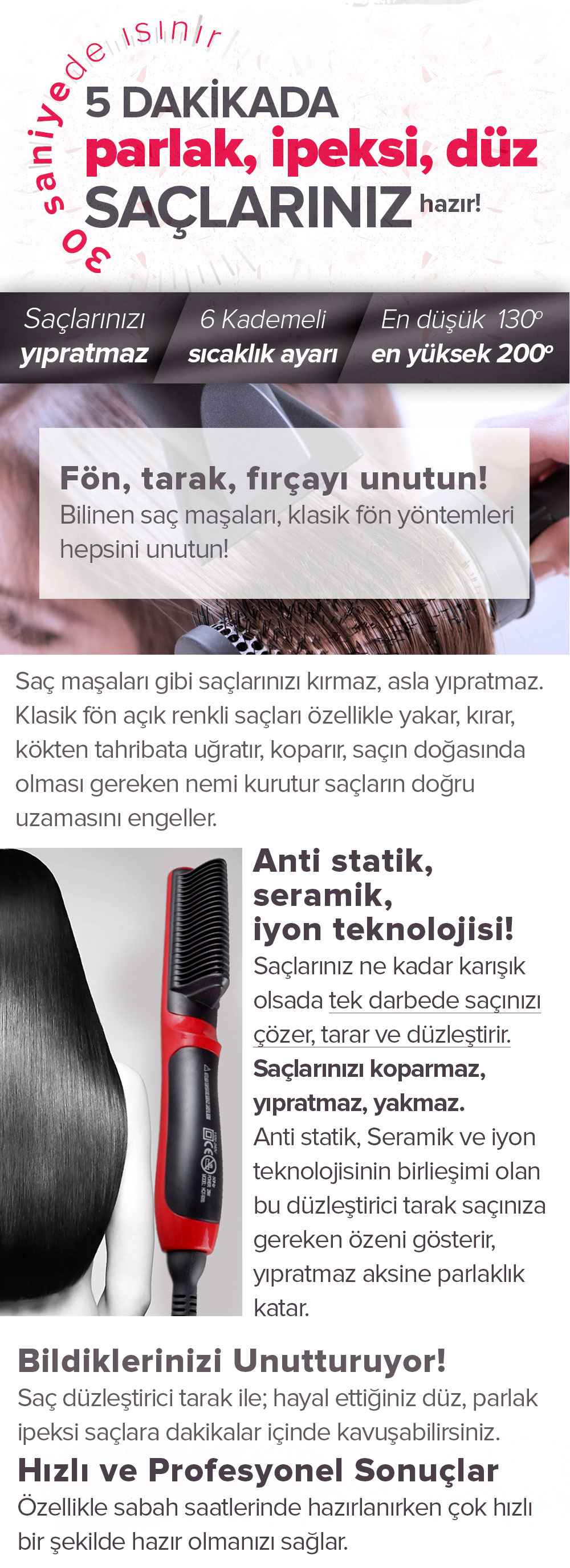 Saç Düzleştirici